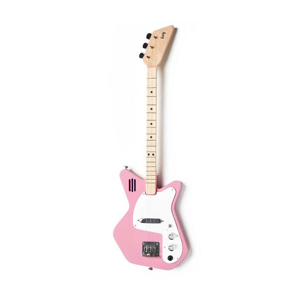 Loog Pro Children's Electric Guitar in Pink