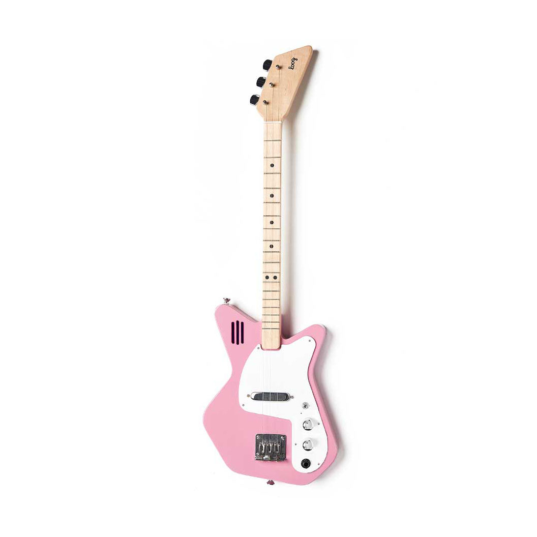 Loog Pro Children's Electric Guitar in Pink