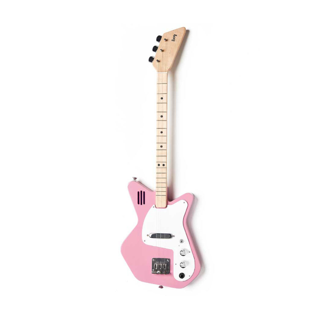 Loog Pro Children's Electric Guitar in Pink