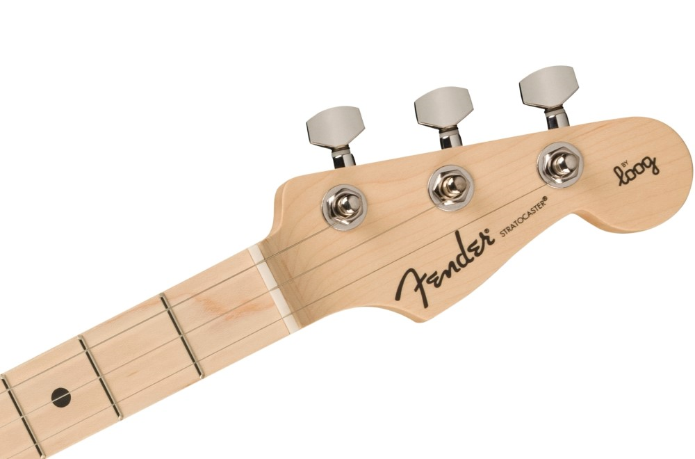 Fender x Loog Stratocaster 3-String Children's Guitar - Black