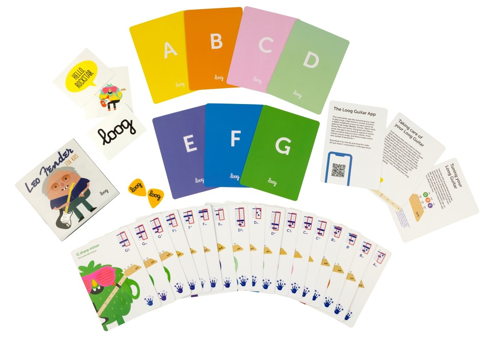 Fender x Loog Telecaster 3-String Children's Guitar - Surf Green