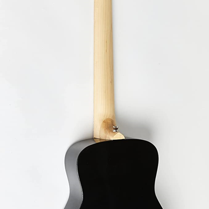 Loog Pro VI Children's Acoustic Guitar in Black