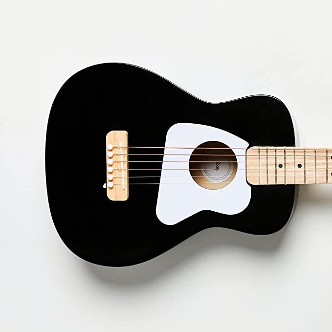 Loog Pro VI Children's Acoustic Guitar in Black