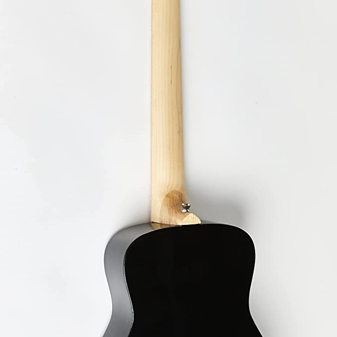 Loog Pro VI Children's Acoustic Guitar in Black