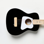Loog Pro VI Children's Acoustic Guitar in Black