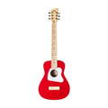 Loog Pro VI Children's Acoustic Guitar in Red
