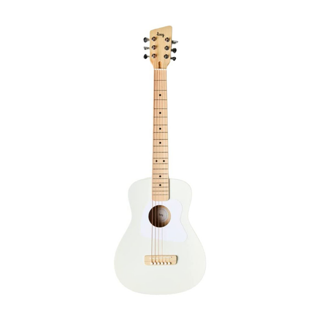 Loog Pro VI Children's Acoustic Guitar in White