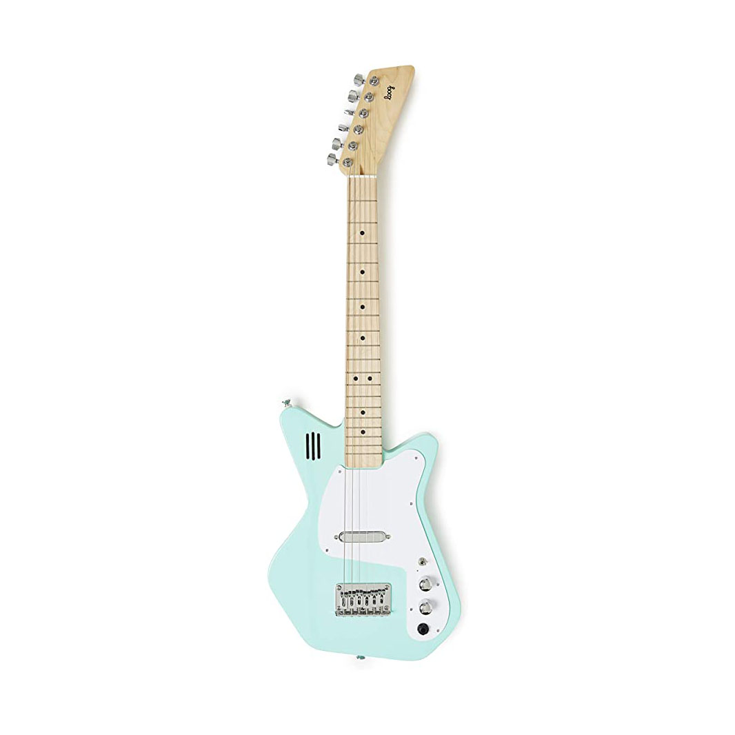 Loog Pro VI Children's Electric Guitar in Green