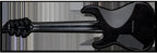 LTD H-1007 7-String Electric Guitar in See Thru Black with Seymour Duncan P