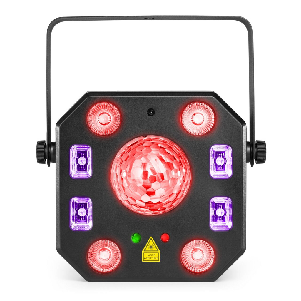 Beamz LightBox5 DMX IRC 5 in 1 Party Effect Light