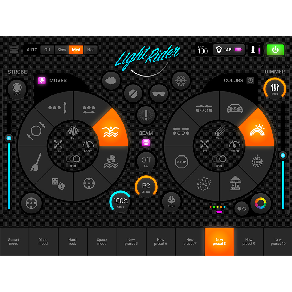 Beamz Light Rider WiFi DMX Interface with Light Rider