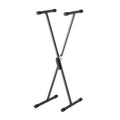 Adam Hall SKS01 Steel X-Frame Keyboard Stand Black