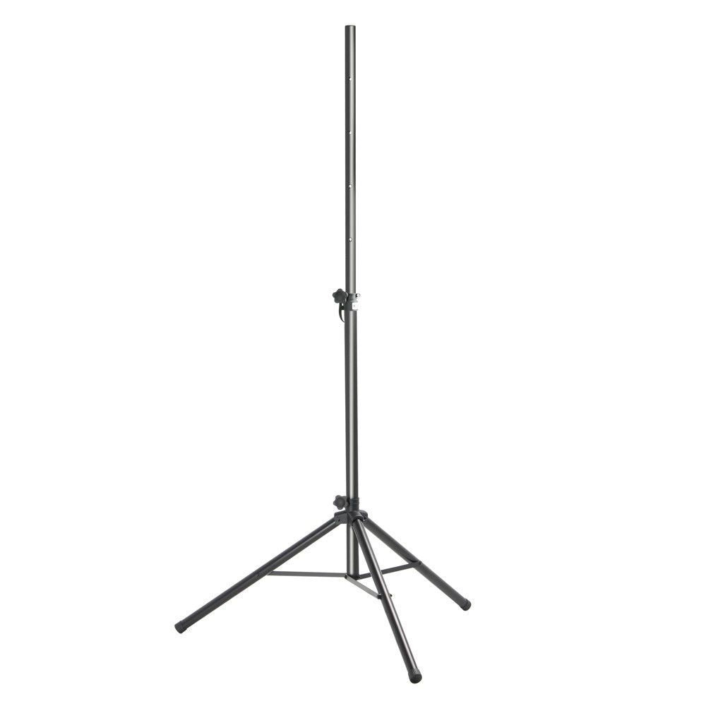 Adam Hall SPS023 Aluminium Speaker Stand Black 5 Step Adjustable