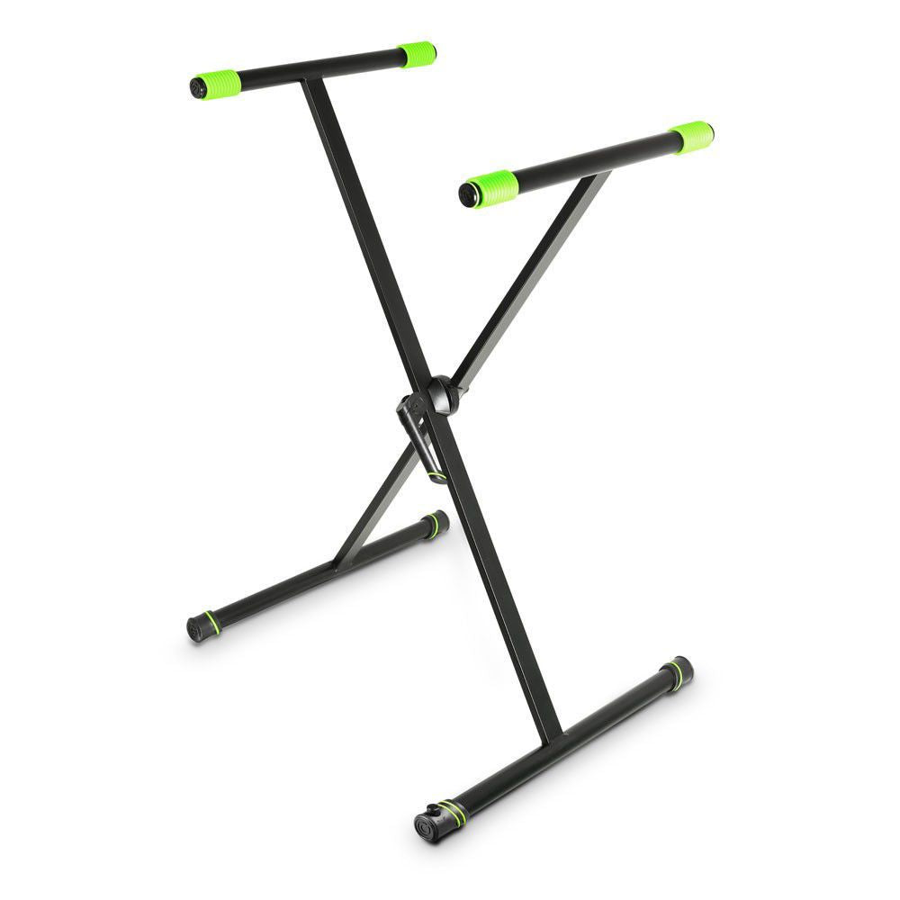 Gravity GKSX1 Single Braced X-Frame Keyboard Stand with VariFoot