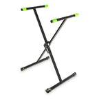 Gravity GKSX1 Single Braced X-Frame Keyboard Stand with VariFoot