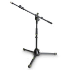 Gravity GMS4222B Short Tripod Microphone Stand with Telescopic Boom