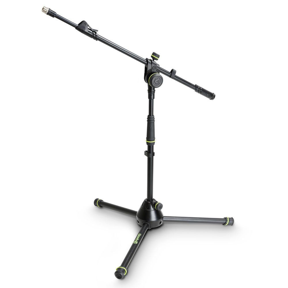 Gravity GMS4222B Short Tripod Microphone Stand with Telescopic Boom