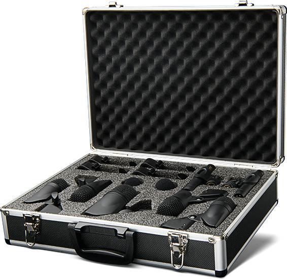 PreSonus DM7 7-Piece Drum Microphone Set with Hardcase