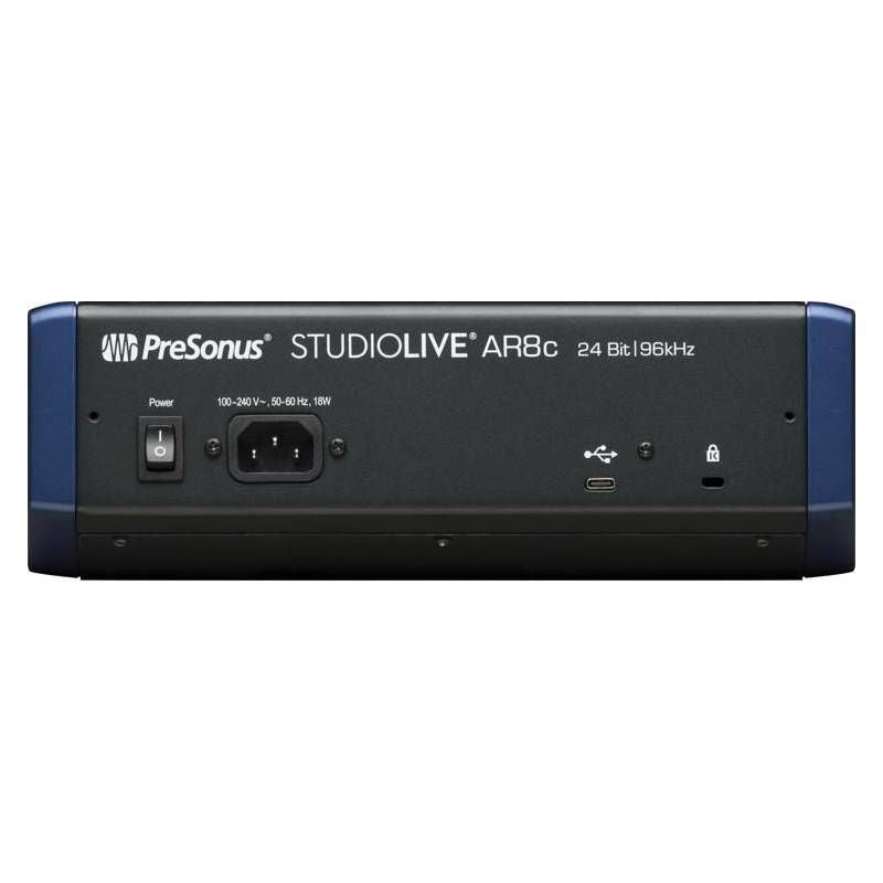 Presonus StudioLive AR8c 8-channel USB-C Audio Interface, Analog Mixer and SD Recorder
