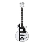 LTD James Hetfield Signature Iron Cross Electric Guitar in Snow White