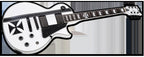 LTD James Hetfield Signature Iron Cross Electric Guitar in Snow White