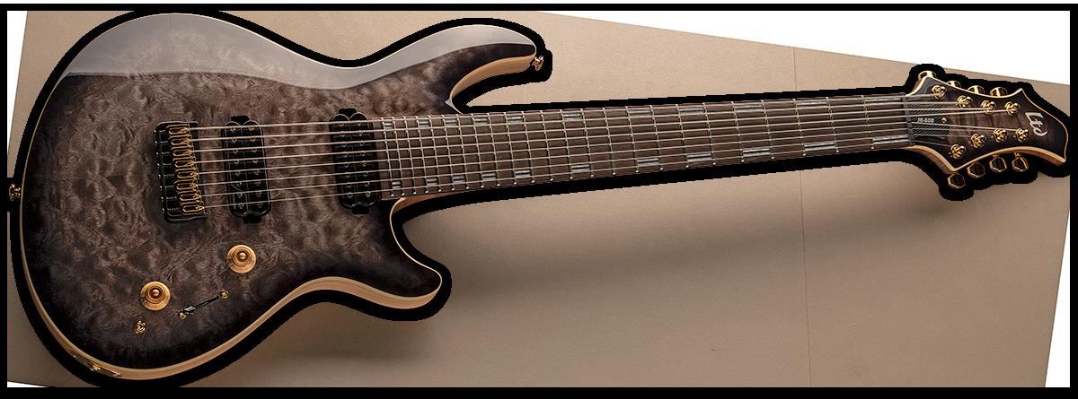 LTD JR-608 Javier Reyes Signature 8-String Electric Guitar in Quilted Maple