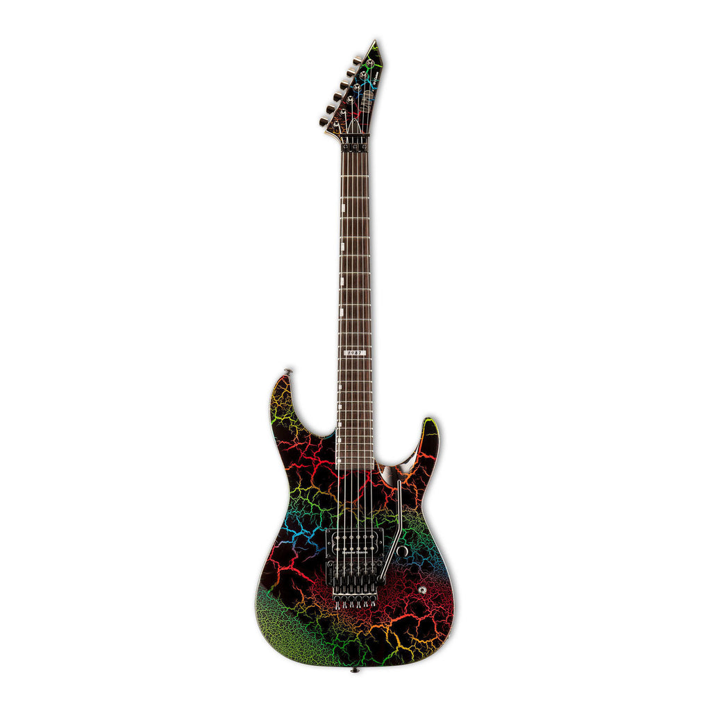 LTD M1 87 Series Limited Edition Electric Guitar - Rainbow Crackle