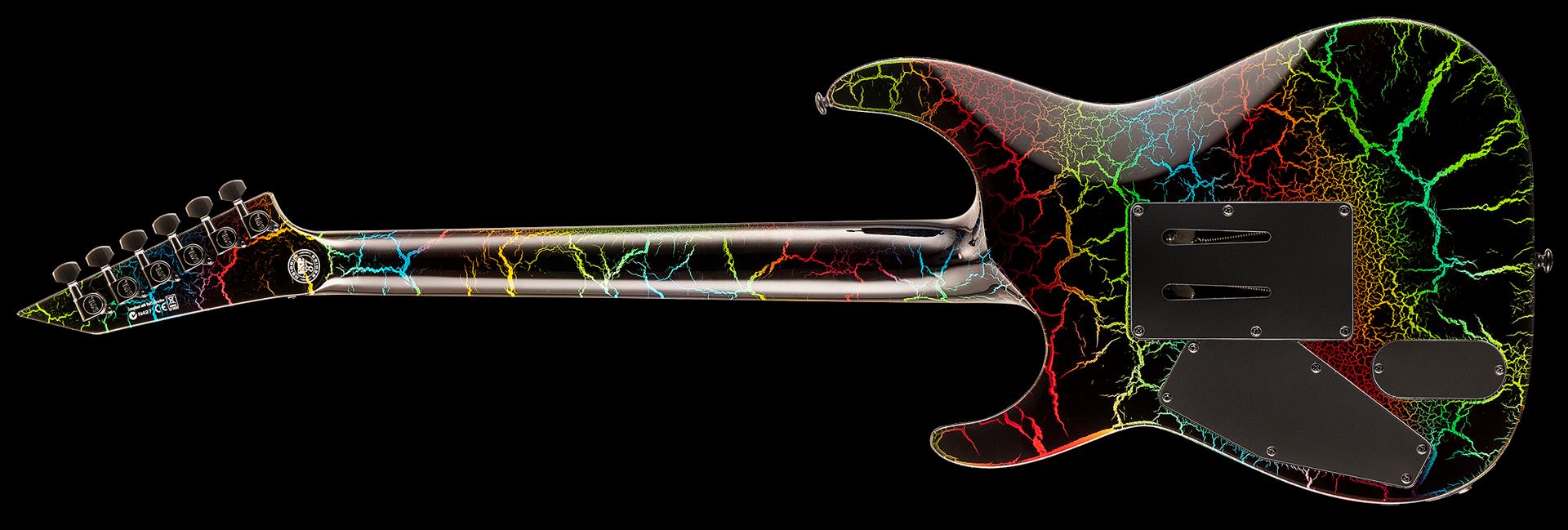 LTD M1 87 Series Limited Edition Electric Guitar - Rainbow Crackle
