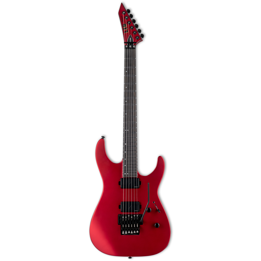 LTD M 1000 Electric Guitar in Candy Apple Red Satin