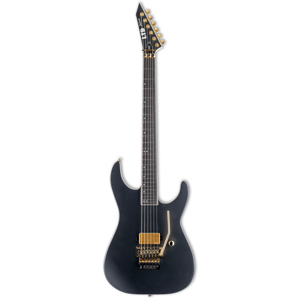 LTD M 1001¬†Electric Guitar in Quilted Maple Charcoal Metallic Satin