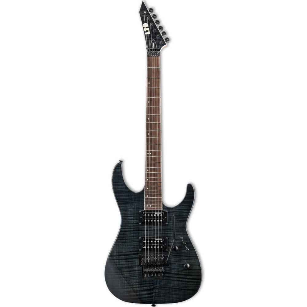 LTD M-200FM Electric Guitar - See Thru Black