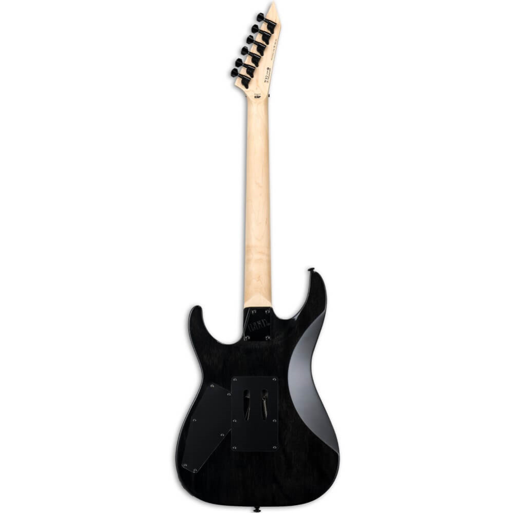 LTD M-200FM Electric Guitar - See Thru Black