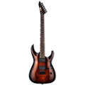 ESP LTD MH 200 HT Quilted Maple Electric Guitar - Dark Brown Sunburst