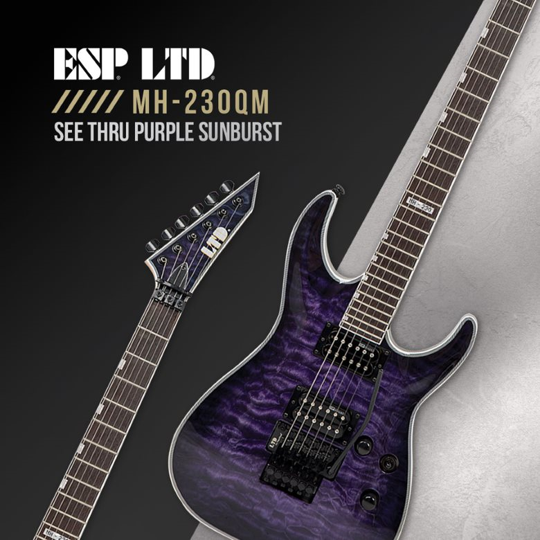 LTD MH230 Limited Edition Colour - See Through Purple Sunburs - QM - FR