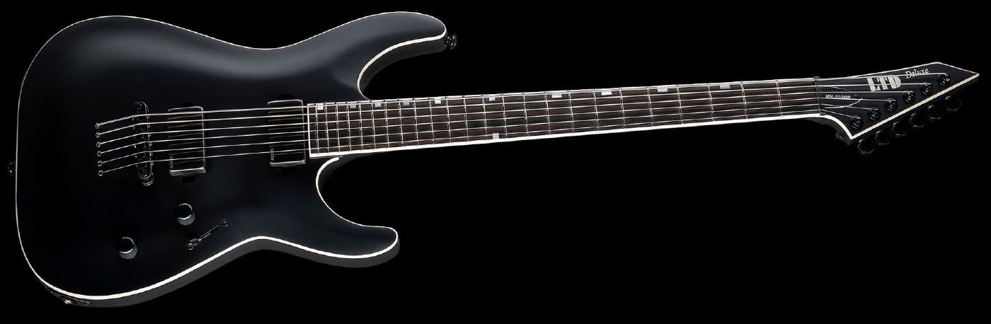 LTD MH-1000 Baritone - Black Satin