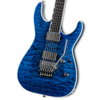 LTD MH-1000 with Floyd Rose in Black Ocean