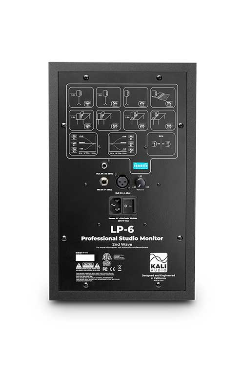 Kali Audio LP-6-II 6.5 2-Way Powered Studio Monitor - Single