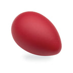 Red LP Large Egg Shaker for hand percussion, showing a vibrant red egg-shaped shaker used in musical performances.