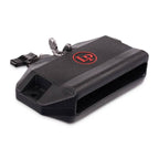 LP LP1207 Deluxe Jam Block with Vise Mount, hand percussion instrument, shown mounted on a percussion stand.