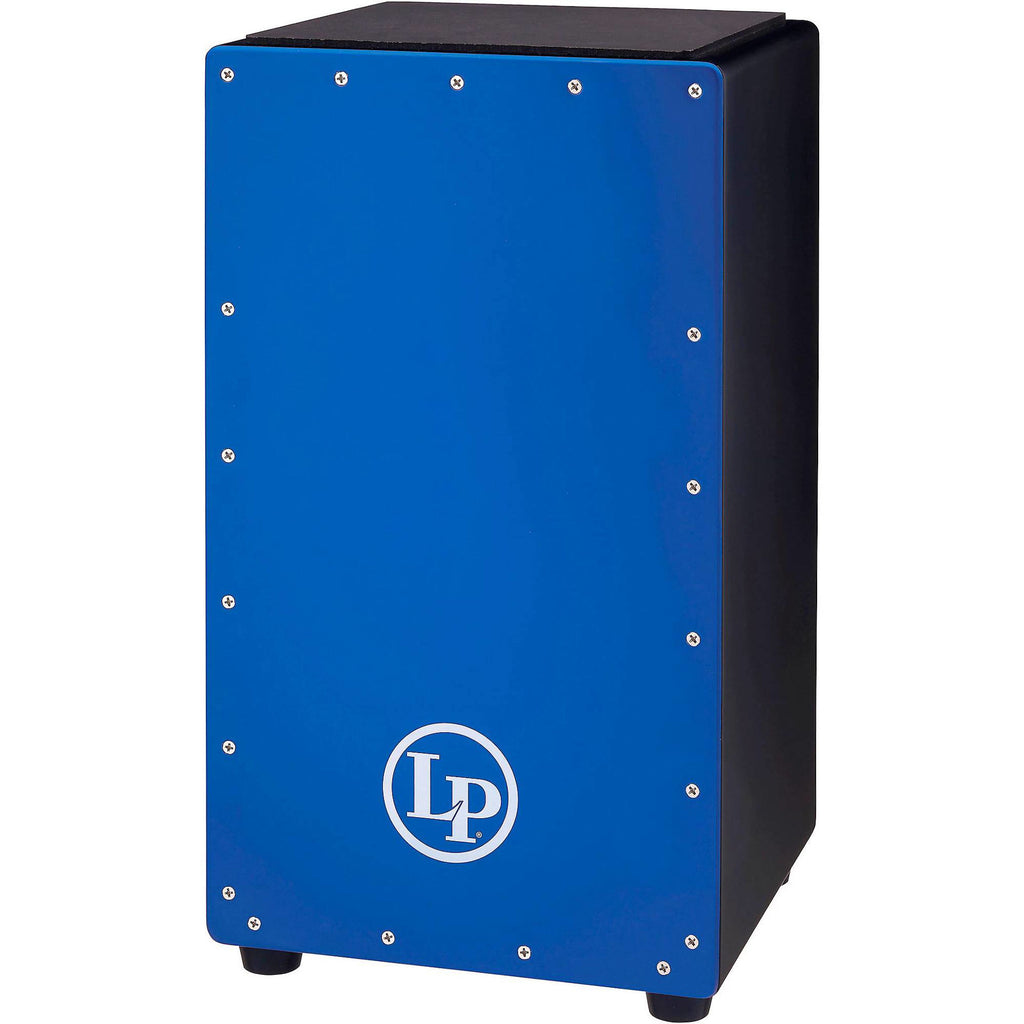 LP Prism Birch/ Poplar Cajon with Padded Seat - Blue