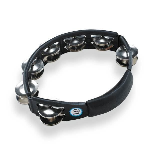 LP LP150 Cyclops Handheld Tambourine - Black (Steel)