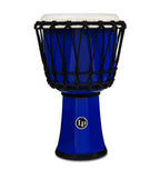 LP LP1607 7in Rope Tuned Circle Djembe with Perfect-Pitch Head in Blue