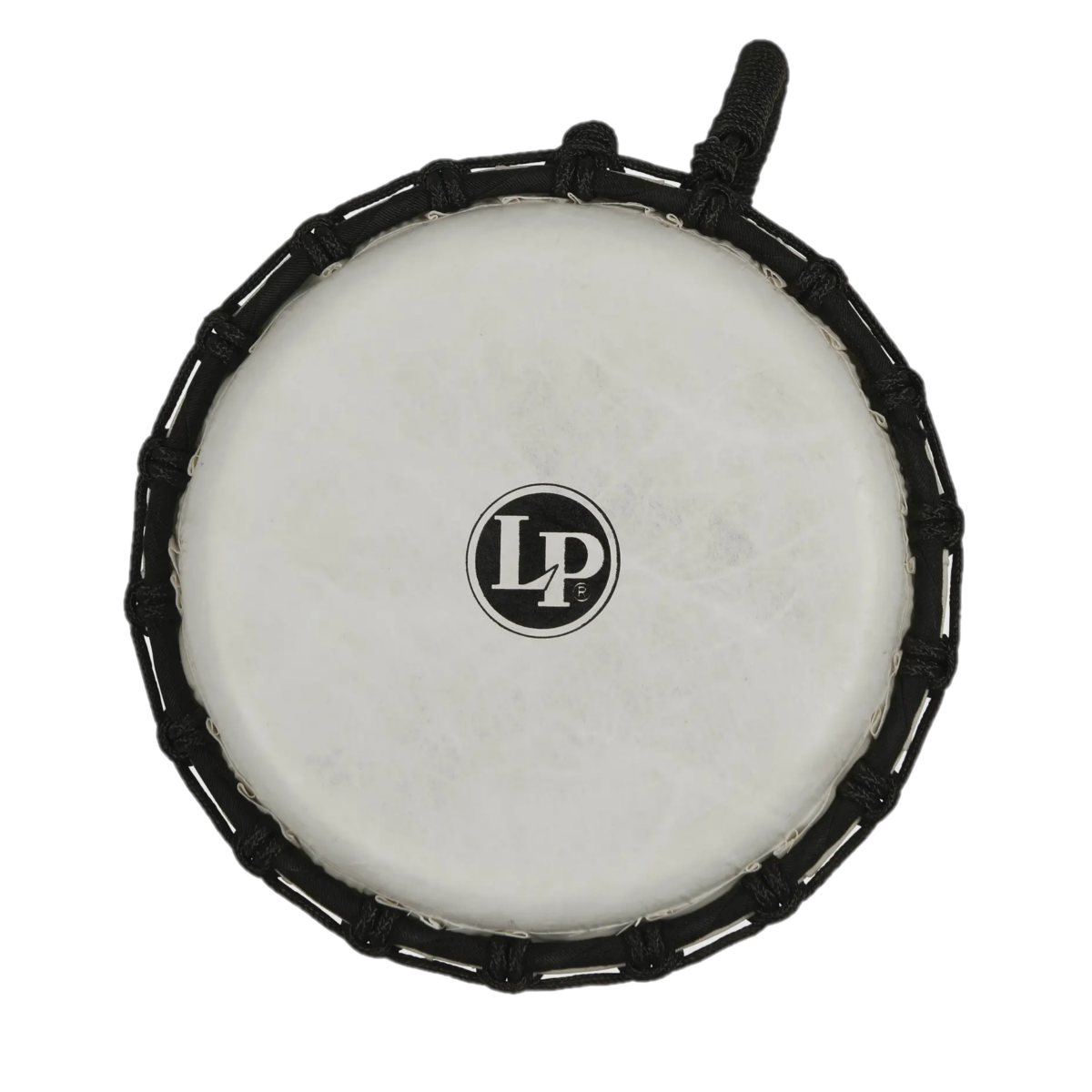 LP LP1607 7in Rope Tuned Circle Djembe with Perfect-Pitch Head in Blue Marble