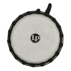 LP LP1607 7in Rope Tuned Circle Djembe with Perfect-Pitch Head in Green Marble