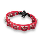 LP LP161 Cyclops Mounted Tambourine - Red (Steel)