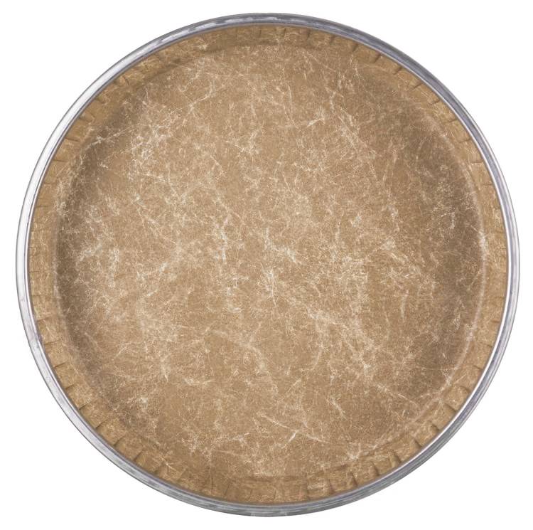 LP LP265 12.5-inch Tumbadora drum head, natural skin, designed for conga drums, showcasing textured surface and brand logo.