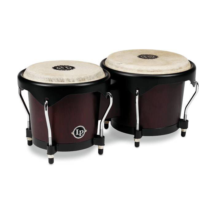 LP LP601NY-DW City Bongos - Dark Wood