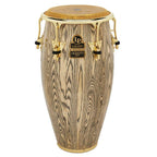 LP Giovanni Galaxy 11 3/4-inch conga drum with gold hardware, showcasing polished wood finish and detailed drumhead.