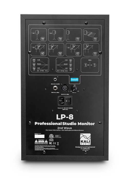 Kali Audio LP-8-II 8 2-Way Powered Studio Monitor - Single