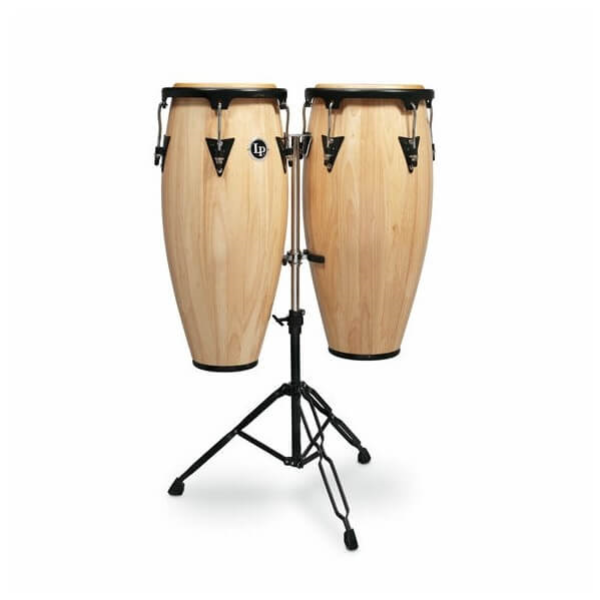 Latin Percussion LPA647AW Aspire 11/12 Wood Conga Set - Natural